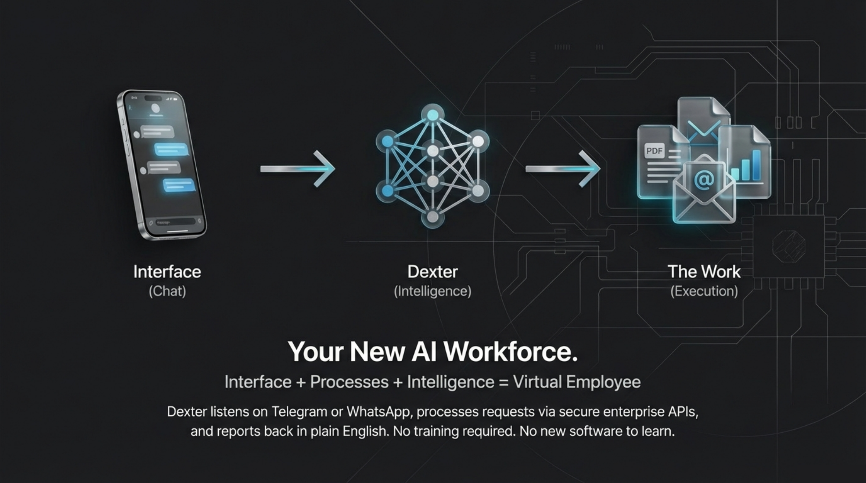 Interface → Dexter → The Work