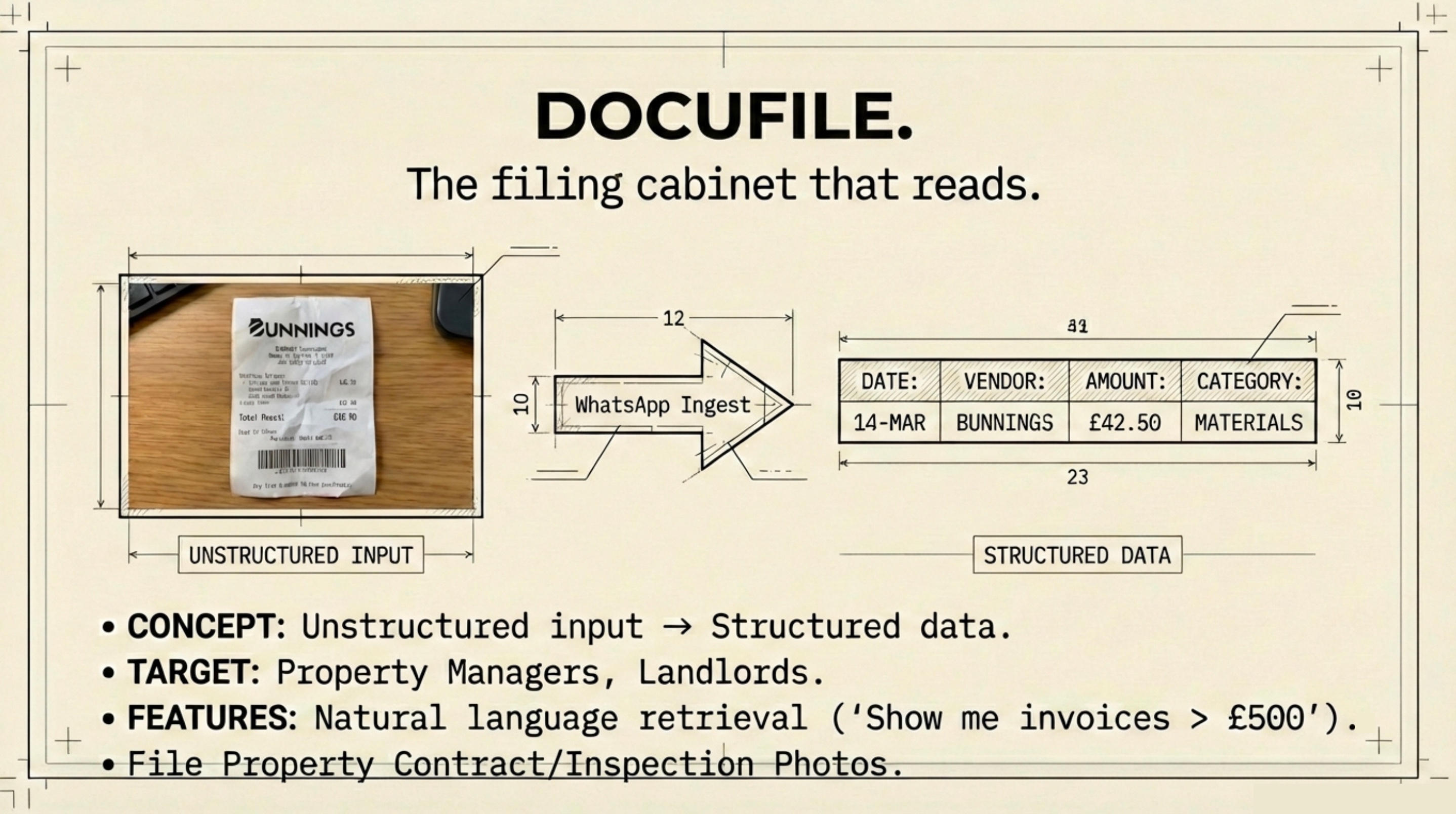 DocuFile — WhatsApp document capture and AI filing by Deplexify